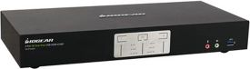 IOGEAR GCS1942H 2-poorts 4K Dual View KVMP-schakelaar met HDMI, USB 3.0 en audio