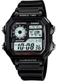 Casio - Collection - Herenhorloge - Digitaal - 10 Jaar Batterij - Zwart - Inclusief Cadeaubox