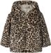 NAME IT MINI Kunstpelzjacke mit Leopardenmuster - braun