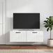 Maison Exclusive - Meuble TV mural montage mural blanc brillant 98 x 41 x 30 cm