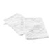 Douceur d'Intérieur Amazone 2 washandjes, 15 x 21 cm, wit, 100% katoen
