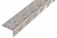 GAH-Alberts Alberts 497415 hoekprofiel | ribbel-reliëf | aluminium, blank | 1000 x 43,5 x 23,5 mm | set van 2