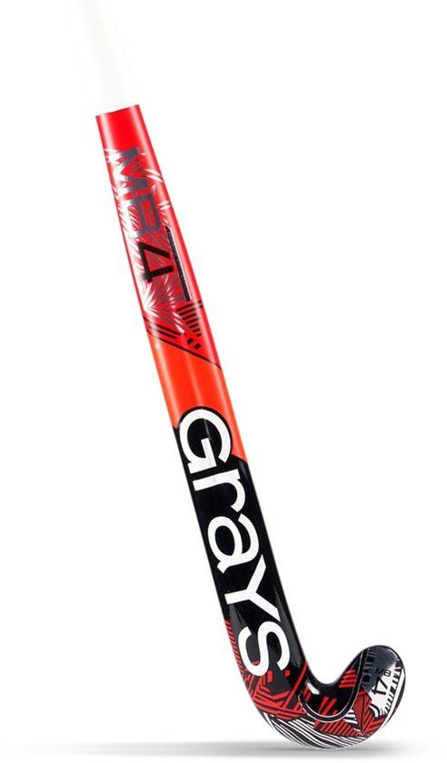 Grays MidBow 4 Junior Hockeystick Rood
