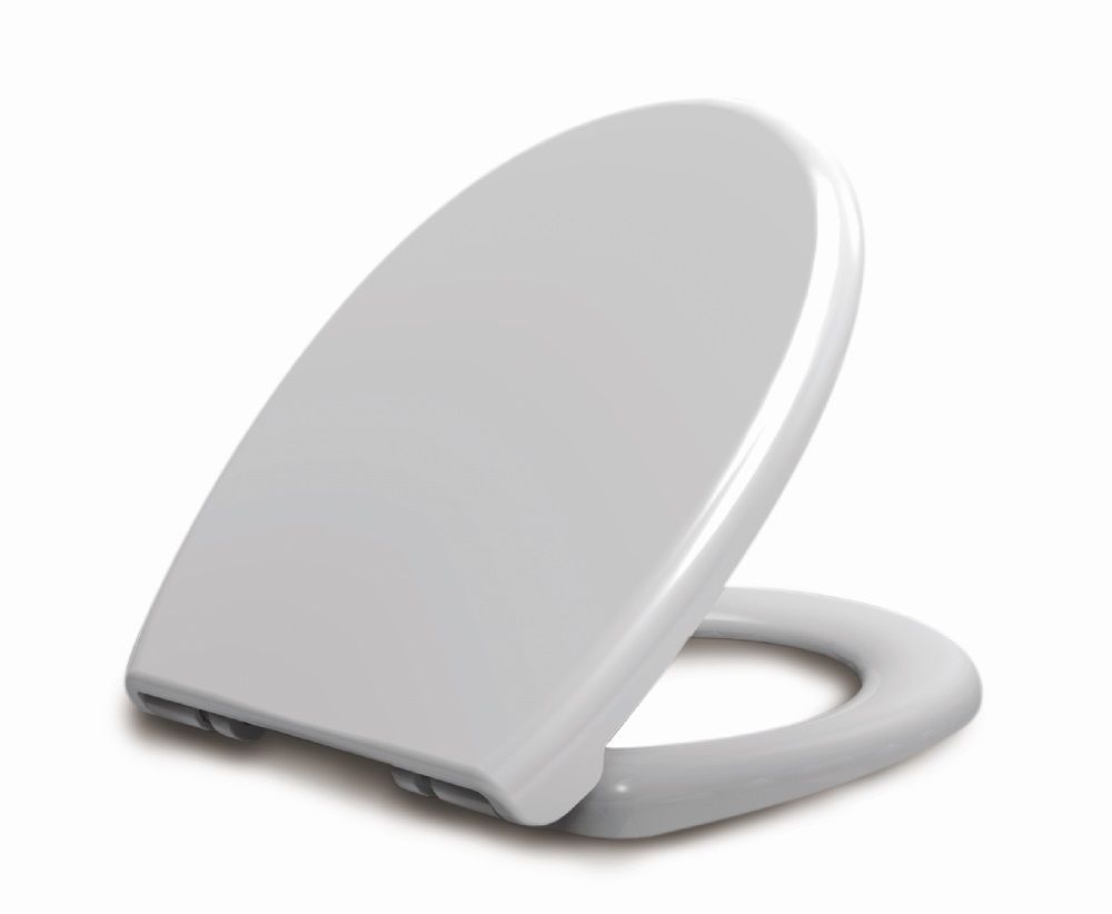 Praya Menir toiletzitting met deksel softclose en quickrelease wit