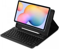 Buddi Zuna Hoes met QWERTY Toetsenbord Geschikt voor Samsung Galaxy Tab S6 Lite | Beschermhoes | Bluetooth 5.0 | met Penhouder | Magnetisch Uitneembaar Keyboard | Book Case met Standaard | Zwart