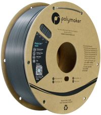 Polymaker PF01037 Dark Grey Filament ASA résistant aux UV, résistant aux intempéries, résistant à la chaleur, résistant aux chocs 1.75 mm 1000 g Gris foncé