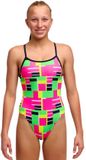 Funkita Fks030 Maillot de bain multicolore 12 ans fille