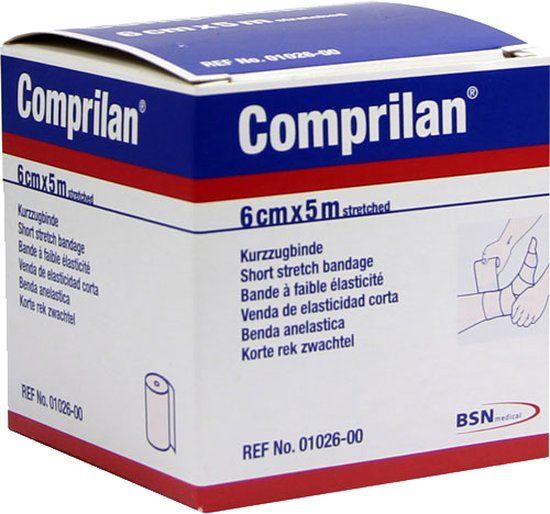 Comprilan 5Mx 6Cm Beige - 1 stuk