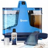 BOLLIT Turbo Power XXL Nettoyeur de tapis 600W – Nettoyeur de taches 16KPA – Machine à nettoyer les canapés – Nettoyeur de sièges – Nettoyeur de meubles – Nettoyeur de matelas – Réservoir XXL de 2,6 L – Pour le nettoyage des canapés, voitures, tapis et moquettes