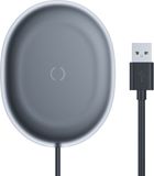Baseus Draadloze Oplader - Wireless Charger Pad - Qi Lader - iPhone - Xiaomi - Huawei - Samsung - Zwart - WXGD-01
