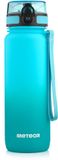 Meteor Sportfles 800 ml Blauw / Groen