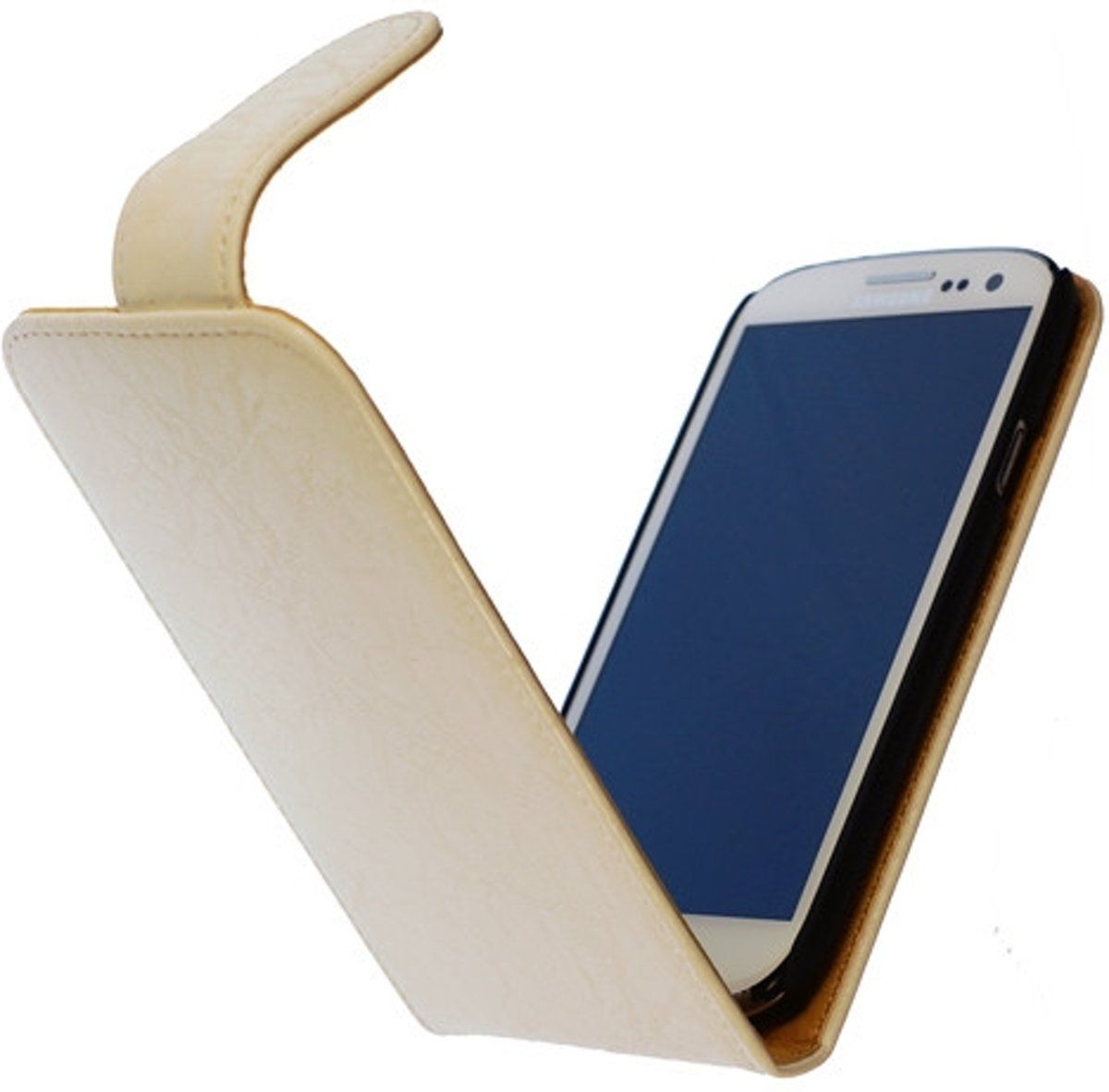 Best Cases Vintage Creme Flipcase Nokia Lumia 625 - 8718883004863