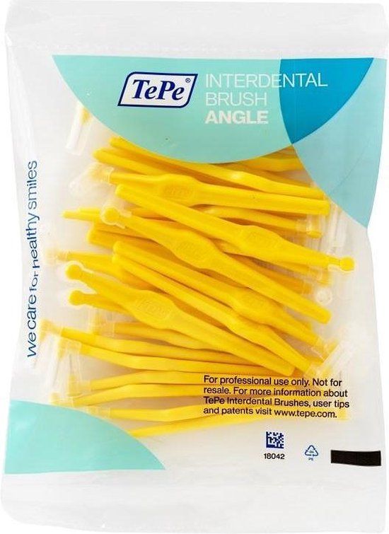 TePe Angle Interdentale Ragers Geel 0.7 mm - 25 Stuks