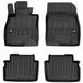Frogum No.77 Automat / Vloermat - 3D Pasvorm - Geschikt voor Mazda 6 III (GJ/GL) Kombi / Stationwagon 2012-2018 - TPE Rubber - 4-delig - Zwart