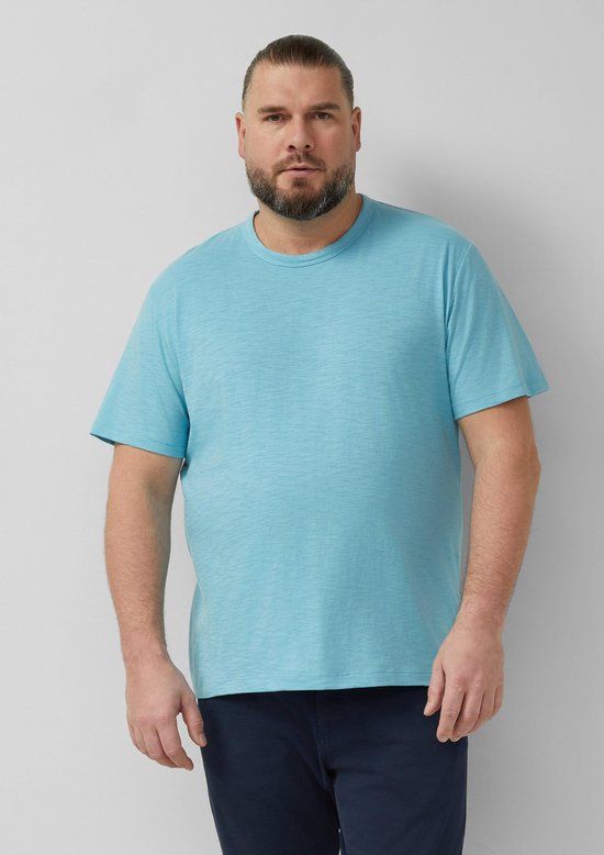 s.Oliver Big Size s.Oliver T-shirt lichtblauw 5XL