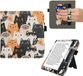 kwmobile Kobo Libra Colour E-reader hoesje - Katten design