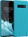 kwmobile Samsung Galaxy S10 Plus / S10+ hoesje ijsblauw