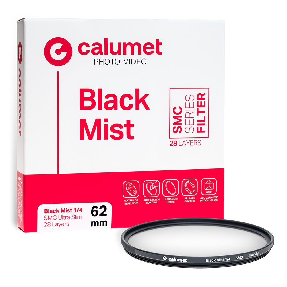 Calumet Calumet SMC Ultra Slim 28 Layers 1/4 Black Mist Filter 62mm