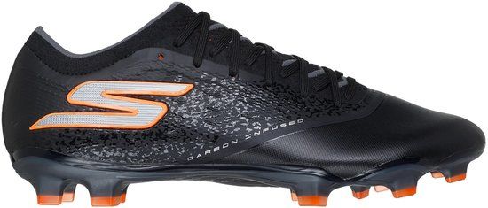 Skechers Elite FG Voetbalschoenen Zwart/Oranje Maat 43