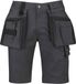 STØRVIK Thijs Stretch Korte Werkbroek Heren - Werkshort - Maat L - Antraciet