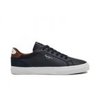 Pepe Jeans Court De Kenton navy lederen sportschoenen