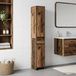 Maison Exclusive Armoire de salle de bain exclusive en bois vieilli, dimensions 30 x 33 x 190 cm, fabriquée en bois composite