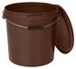 BenBow Seau avec couvercle 20L Marron