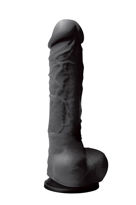 NS Novelties Pleasures 20 cm realistische dildo Kleur: Zwart