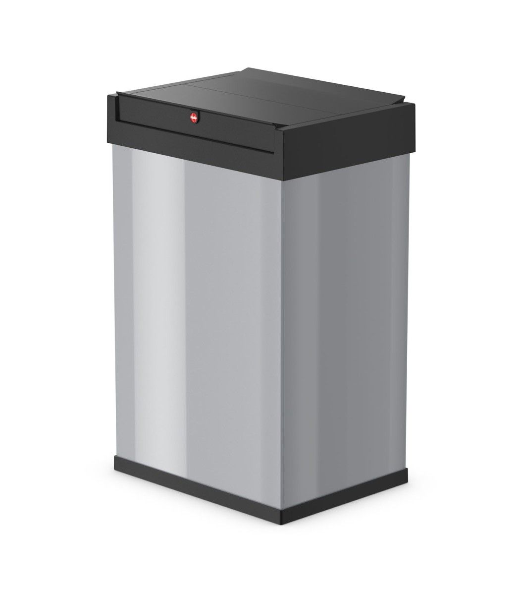 Hailo Big-Box Swing L - Afvalcontainer - Zilver