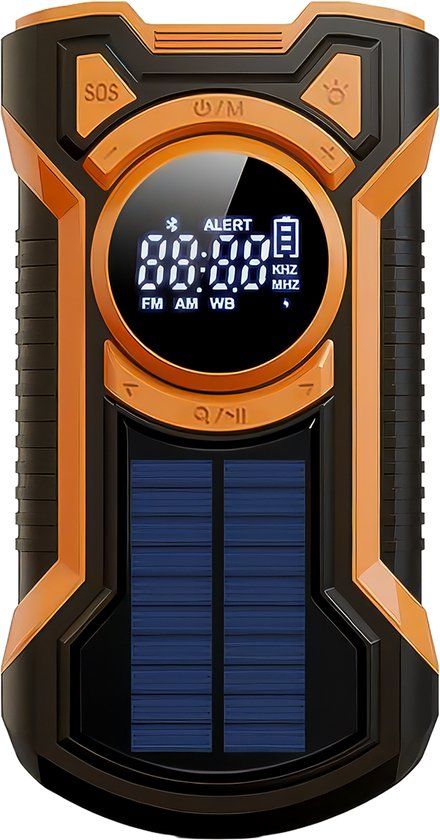 Just in Case Noodradio Solar met Powerbank 5000 mAh
