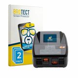 BROTECT - Screenprotector voor Spektrum Smart Charger S2200 G2 - Folie Beschermfolie transparant 2 Stuks