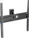 Meliconi SPACE SYSTEM TURN 400, support mural inclinable pour TV, support écran plat de 40 à 65 pouces, fixation VESA 200-300-400, capacité de charge 45 kg, noir