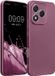kwmobile metallic telefoonhoesje van TPU - geschikt voor HONOR 400 Lite - Flexible case voor smartphone - In metallic lila