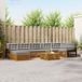 vidaXL - Buiten - bank - set - 8 - st - Natuurlijk - en - Licht - Grijs