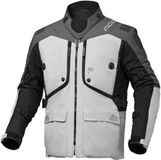 Modeka Aeris II Motorfiets Textieljas Lichtgrijs/zwart 4XL