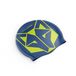 OTSO Bonnet de bain Bleu Électrique / Jaune Fluo Unisexe Polyester