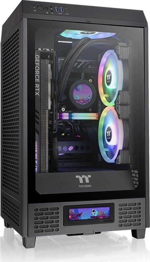 Thermaltake The Tower 200 Mini Tower Zwart