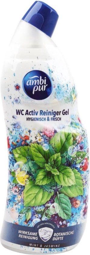 Ambi Pur Active Toiletgel Mint & Jasmine (750 ml)