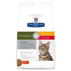 Hill's Prescription Diet Feline Metabolic + Urinary Stress Weight + Urinary Care - 1.5 kg