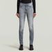 G-Star Ace 2.0 Slim Straight Wmn Jeans Soleil Décoloré Glacier Grey Coton 92% Élastomultiester 7% Élasthanne 1%