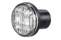 HELLA 2BM 340 825-321 Extra knipperlamp - LED - 12V - Inbouw/Gekleefd - Lenskleur: Wit - LED lichtkleur: Geel - Kabel: 100mm - Stekker: AMP - Montage aan zijkant - Aantal: 1