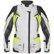 Germot Allround, veste textile, Gris Clair/Jaune, 4XL