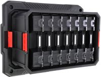 botle Modulaire Gereedschapskist met 7 Organizers en Wandplatform