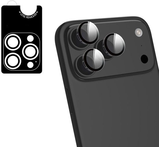 imoshion Camera Lens Protector - Geschikt voor Apple iPhone 17 Pro Max / 17 Pro - 2 Pack