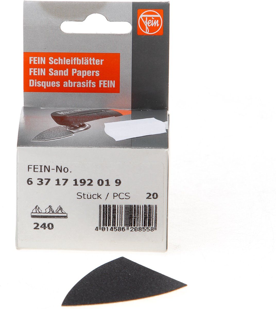 Fein MultiMaster 63717192019 vingervel. k240 [20x