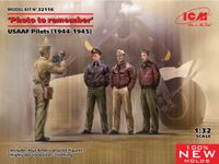 ICM Photo to remember - USAAF Pilots (1944-1945) - Figures Plastic - 1:32 - Modelbouw