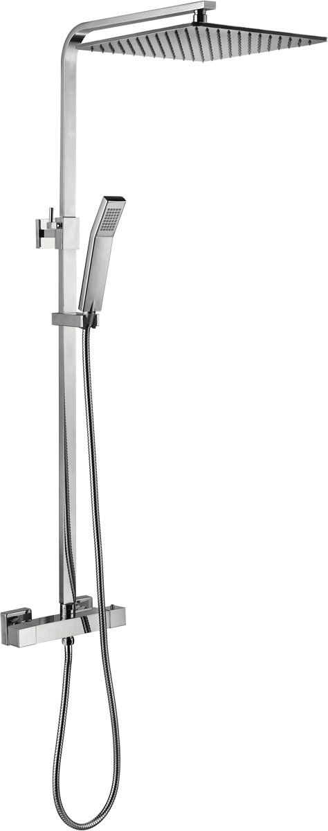Schütte sumba douchesysteem verchroomd