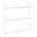 Metaltex Spice Board Domino 31x47x33cm met 3 podia, Grijs