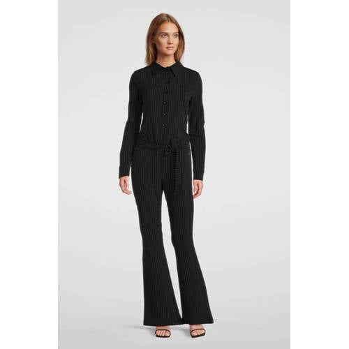 TQ-Amsterdam slim jumpsuit zwart