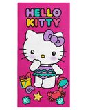 Northwest Hello Kitty Microvezel strandlaken, 30" x 60", Hello Beach